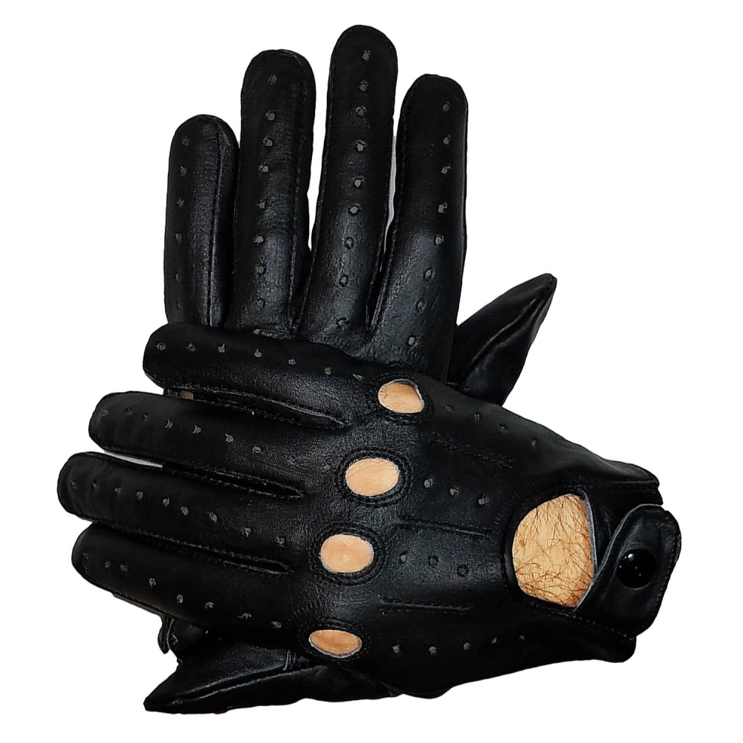 2022  Best selling Black gloves high quality leather gloves