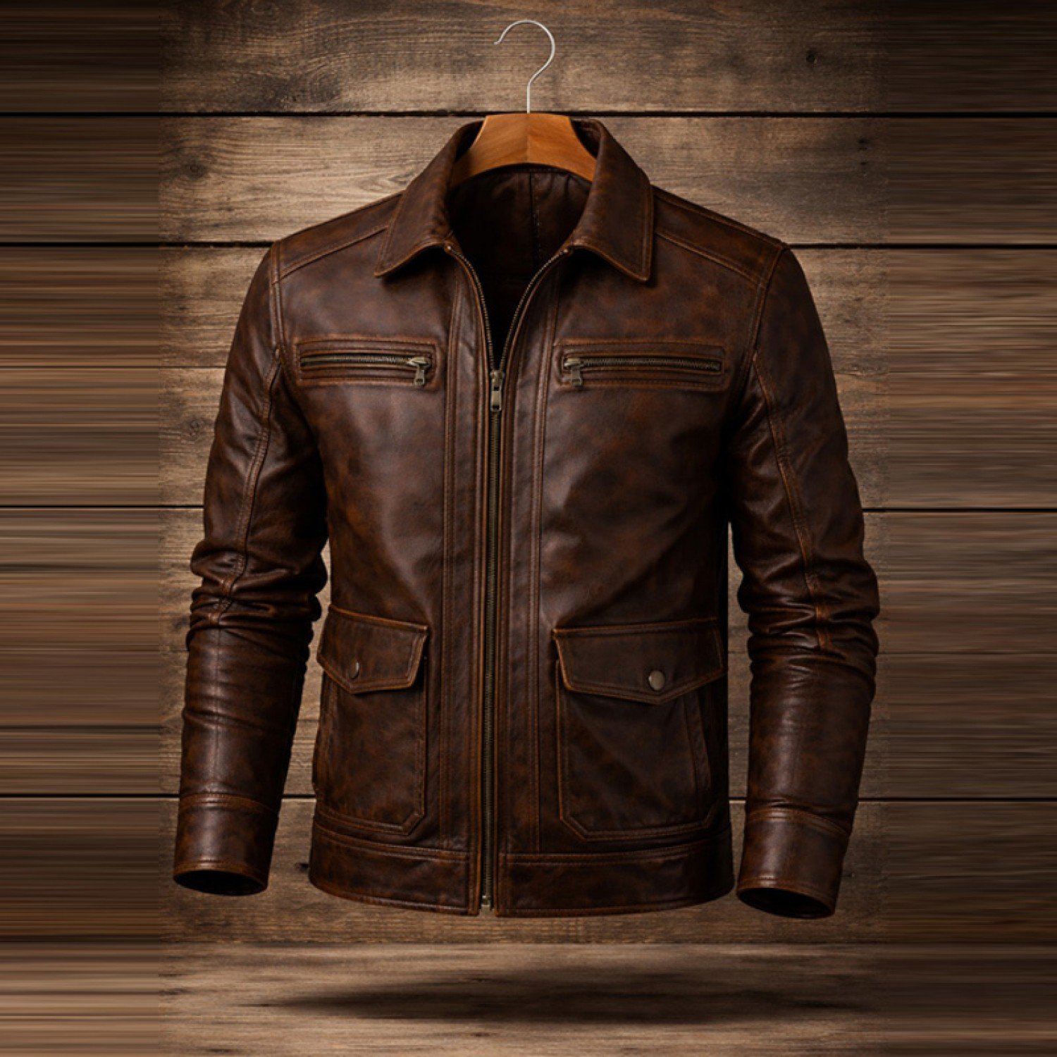 Men’s Leather Jacket