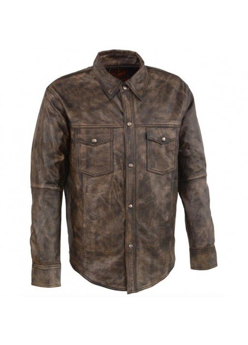 Leather Shirt
